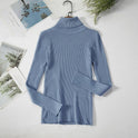 Bottoming Shirt Women's Long-sleeved Pullover All-match Slim-fitting Tight-fitting Sweater
