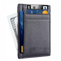Men's Genuine Leather Anti-theft Swiping Card Holder