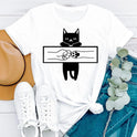 Personalized Letter Print Ladies T-shirt