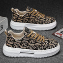 Printed Comfortable Men's Casual Canvas Shoes