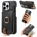 Suitable For 16 Phone Case Ring Bracket Zipper Card Holder