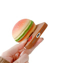 Creative Hamburger Decompression Squeezing Toy Phone Case