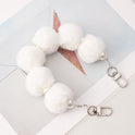 Plush Mobile Phone Lanyard Fur Ball