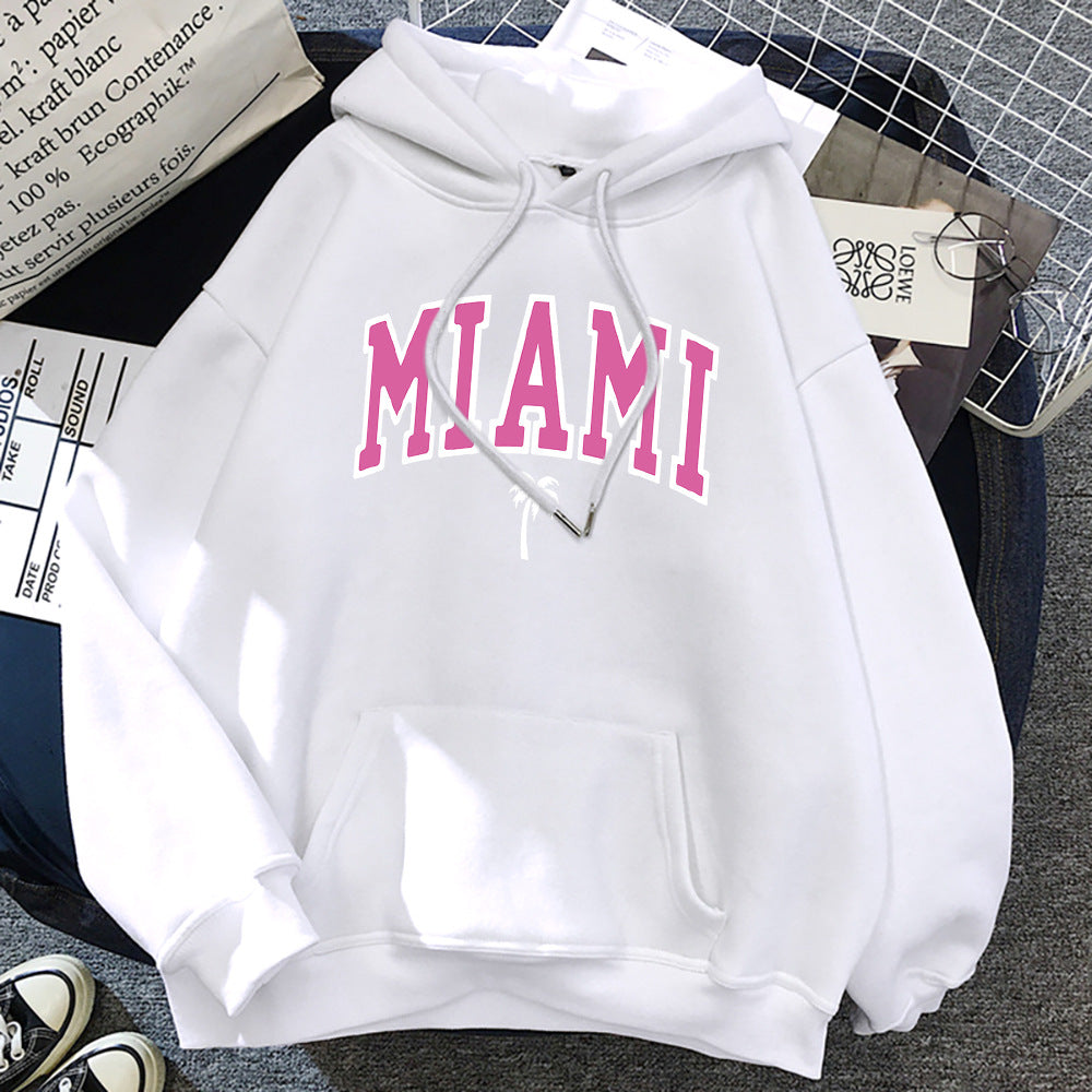 Florida Usa Set Womens Hoodie Set Loose Hoodies