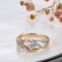 New Socialite Temperament Copper Plating All-match Fashion Women's Ring