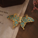 Women's Craft Fashion Personality Butterfly Brooch