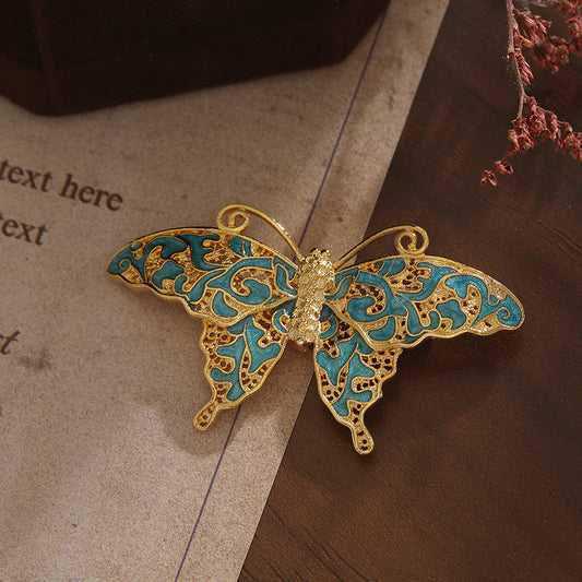 Women's Craft Fashion Personality Butterfly Brooch