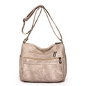 Fashion Women's Soft Leather Messenger Bag