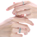 Women's Fashionable Simple Twin High-grade Open Ring