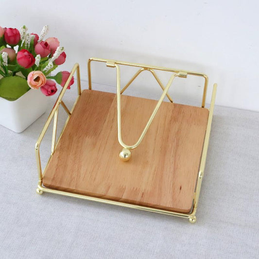 Iron Tissue Box Hotel Cafe Restaurant