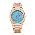 Niche High Sense Waterproof New Palm Leaf Embossed Dial Watch For Men