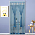 Punch-free Mosquito-proof Curtain Fabric Mesh Curtains Bedroom Lace Partition Four Seasons Household