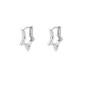 Fashion Creative Pentagram Earrings Women