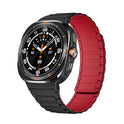 Silicone Magnetic Two-color Watch Strap