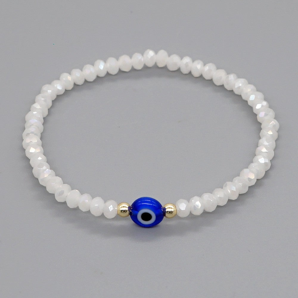 Multi-Color Fashion Cut Crystal Bracelet Simple