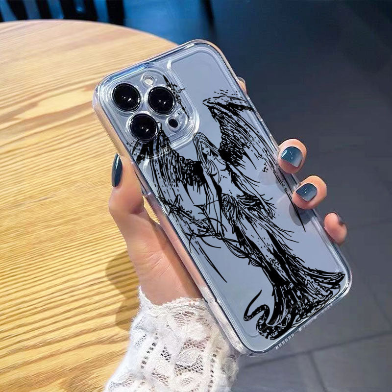 Angel Advent Sketch Phone Case