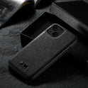 Simple Solid Color Business Leather Pattern All-inclusive Phone Case