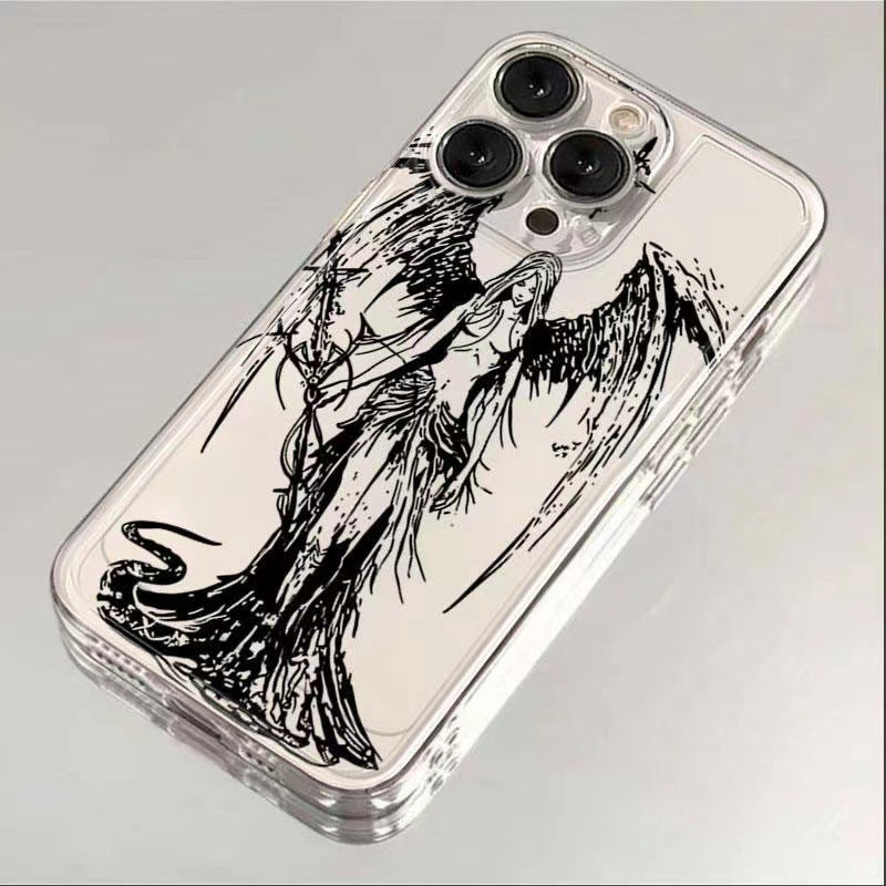 Angel Advent Sketch Phone Case