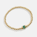 Women's Fashion Twelve Birthstone Beaded Bracelet