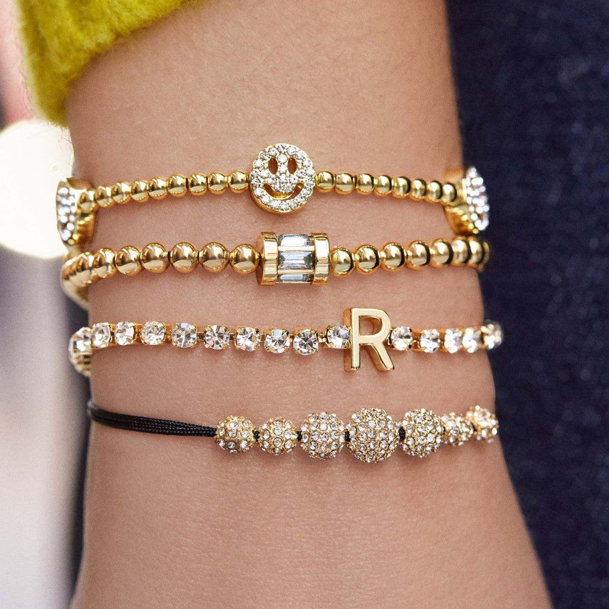 Women's Fashion Twelve Birthstone Beaded Bracelet