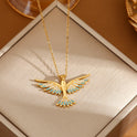 Phoenix Wings Light Luxury Cross-border Banquet Wedding Necklace For Women