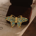 Women's Craft Fashion Personality Butterfly Brooch