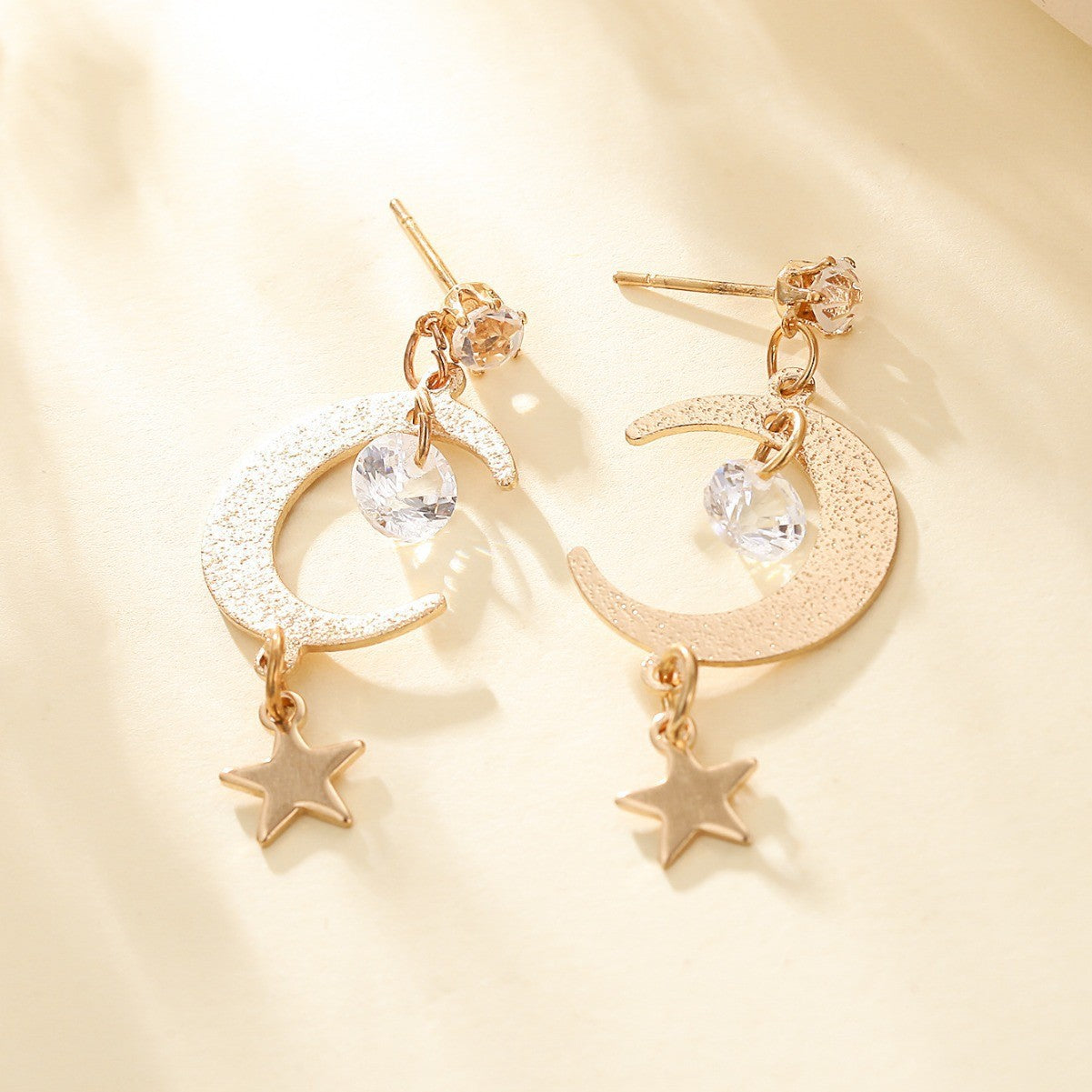 Simple Starry Sky Earrings For Women Long Tassel Earrings