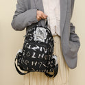 Fashion Letter Rhinestone Backpack For Women