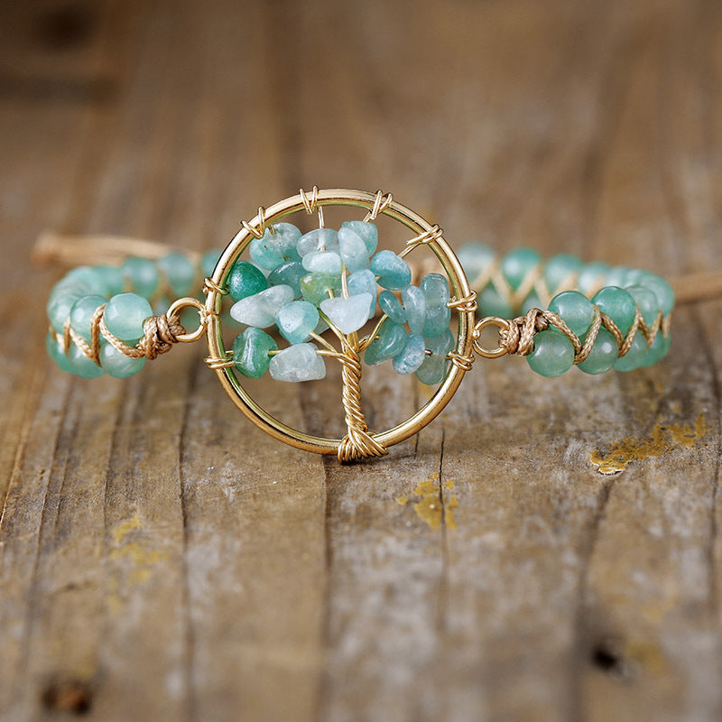 Amethyst Hand Weaving Bracelet Couple Ornament