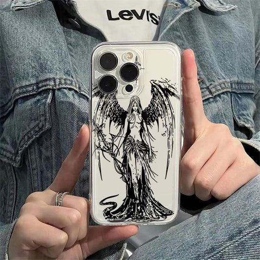 Angel Advent Sketch Phone Case