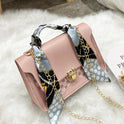 Fashion Small Square Bag Vintage Print Ladies