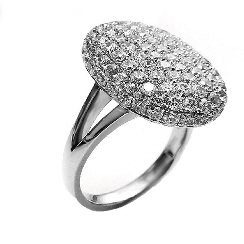 Women's Fashion Full Zirconium Alloy Ring