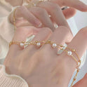 Simple Pearl Double-layer Bracelet