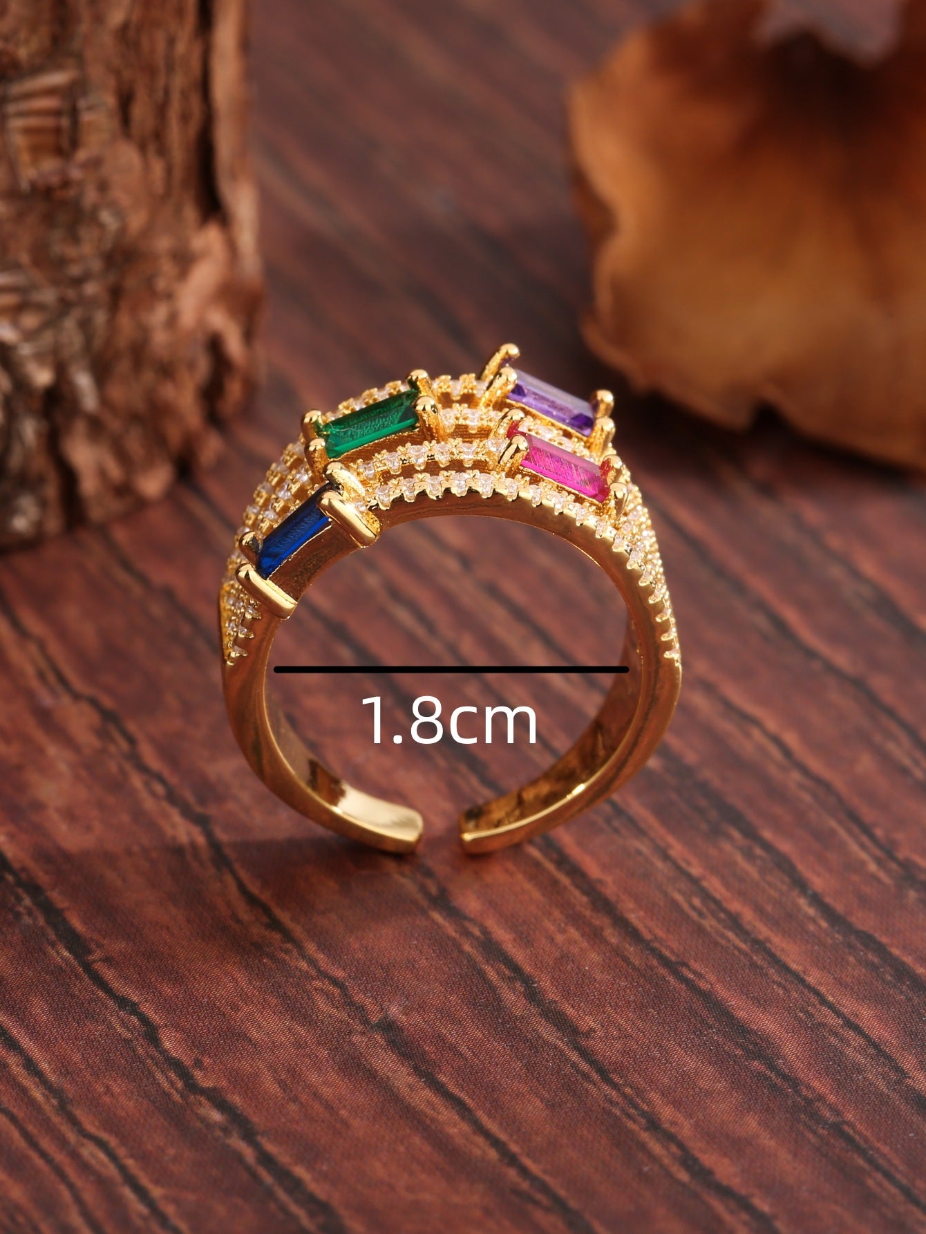 Retro Fashion Zircon Exquisite Ring For Women