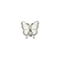 Women's Three-dimensional Butterfly Rhinestone Shirt Cufflinks