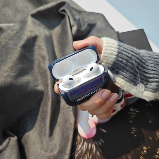 English Watercolor Wireless Bluetooth Earbuds Case