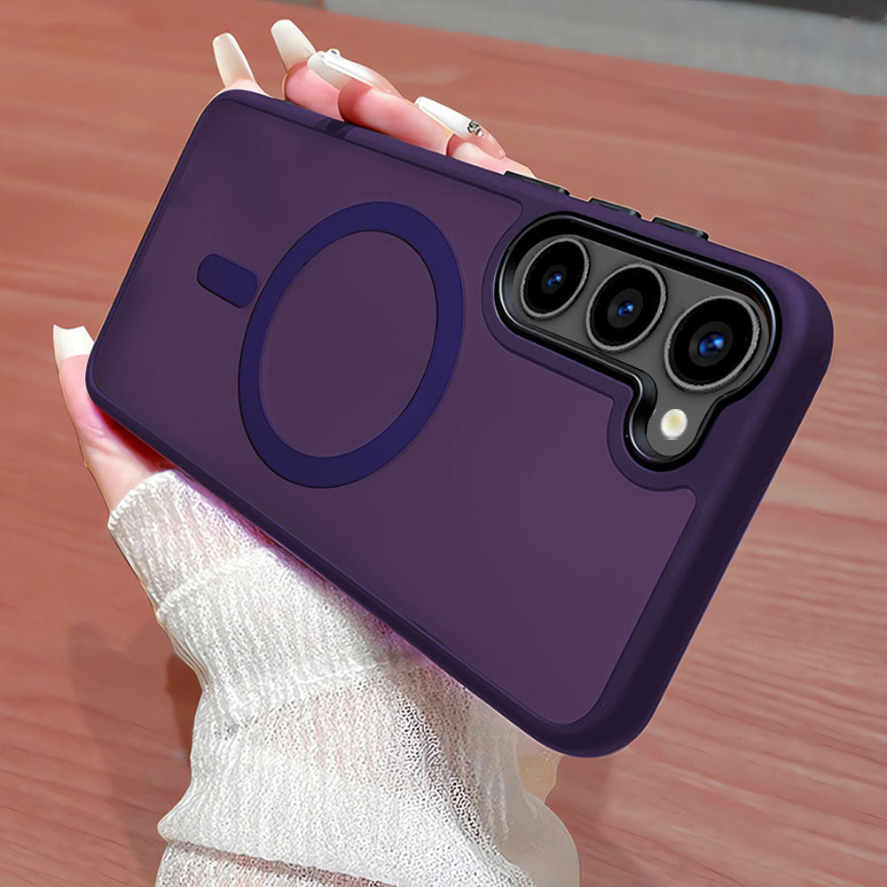 Phone Case Magnetic Skin-absorbing Matte