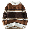 Round Neck Men's Casual Sweater