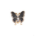 Women's Three-dimensional Butterfly Rhinestone Shirt Cufflinks