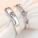 Fashion Simple Opening Ring Couple Ring