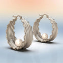 Creative Design Pearl Shell Eardrops