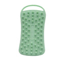 New Silicone Square Bath Brush Portable Lanyard