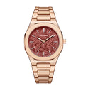 Niche High Sense Waterproof New Palm Leaf Embossed Dial Watch For Men