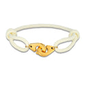 Popular Golden Handcuffs Carrying Strap Milan Rope Adjustable Bracelet