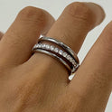 Twin High-grade Simple Bracelet Ring