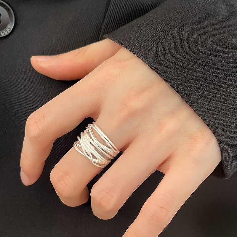 Multi Layer Crossed Loop Niche Ring