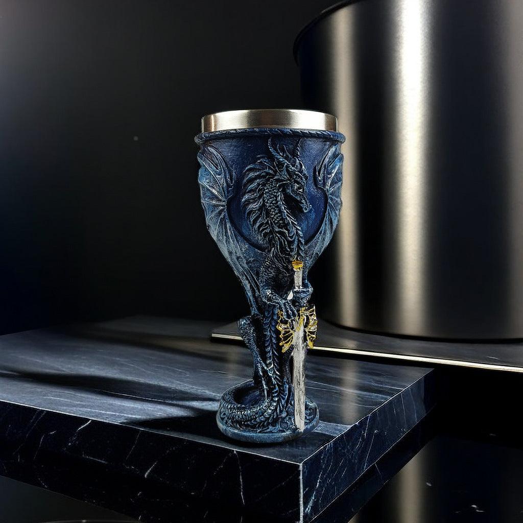Dragon Sword Goblet Personality Dragon Shape Wine Glass