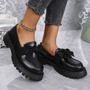 British Style Korean Vintage Leather Shoes