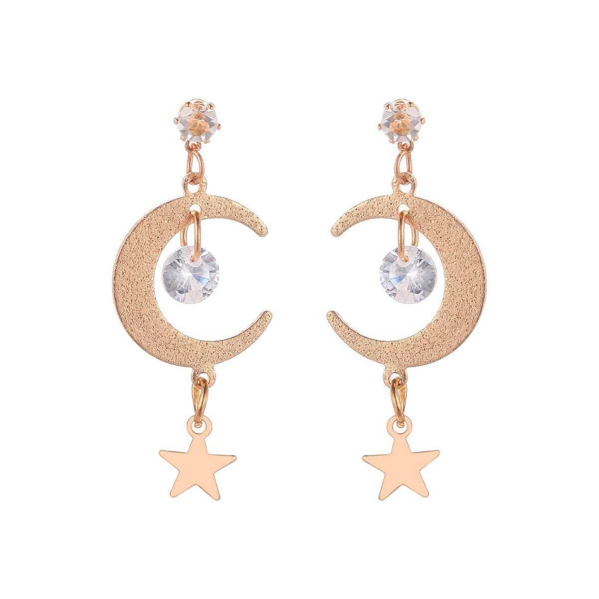 Simple Starry Sky Earrings For Women Long Tassel Earrings