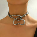 Women's Snake-shaped Necklace Without Head And Tail